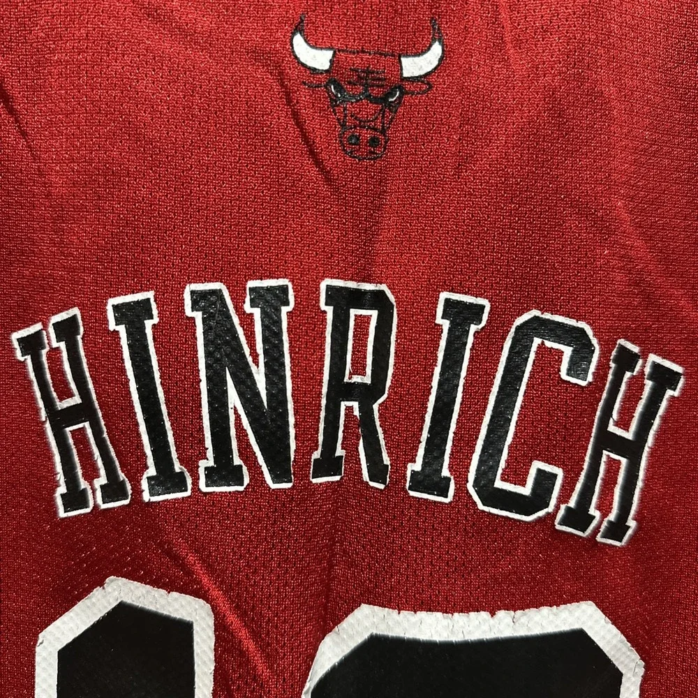 Chicago Bull #12 Kirk Hinrich Reebok Jersey  Youth Size‎ XL (18/20)